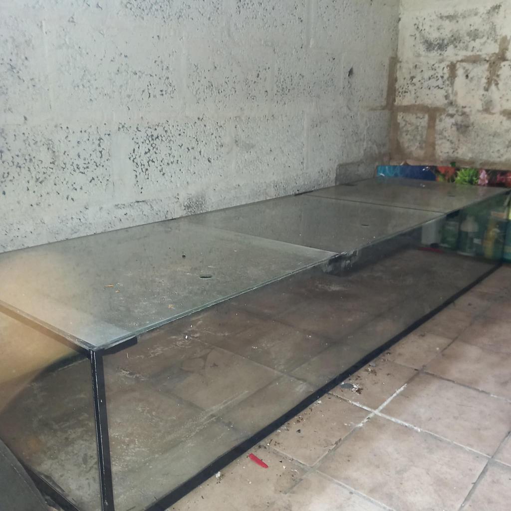 Aquarium 180 lang 50 diep 30 hoog voor kleine visjes, Enlèvement, Utilisé, Aquarium vide