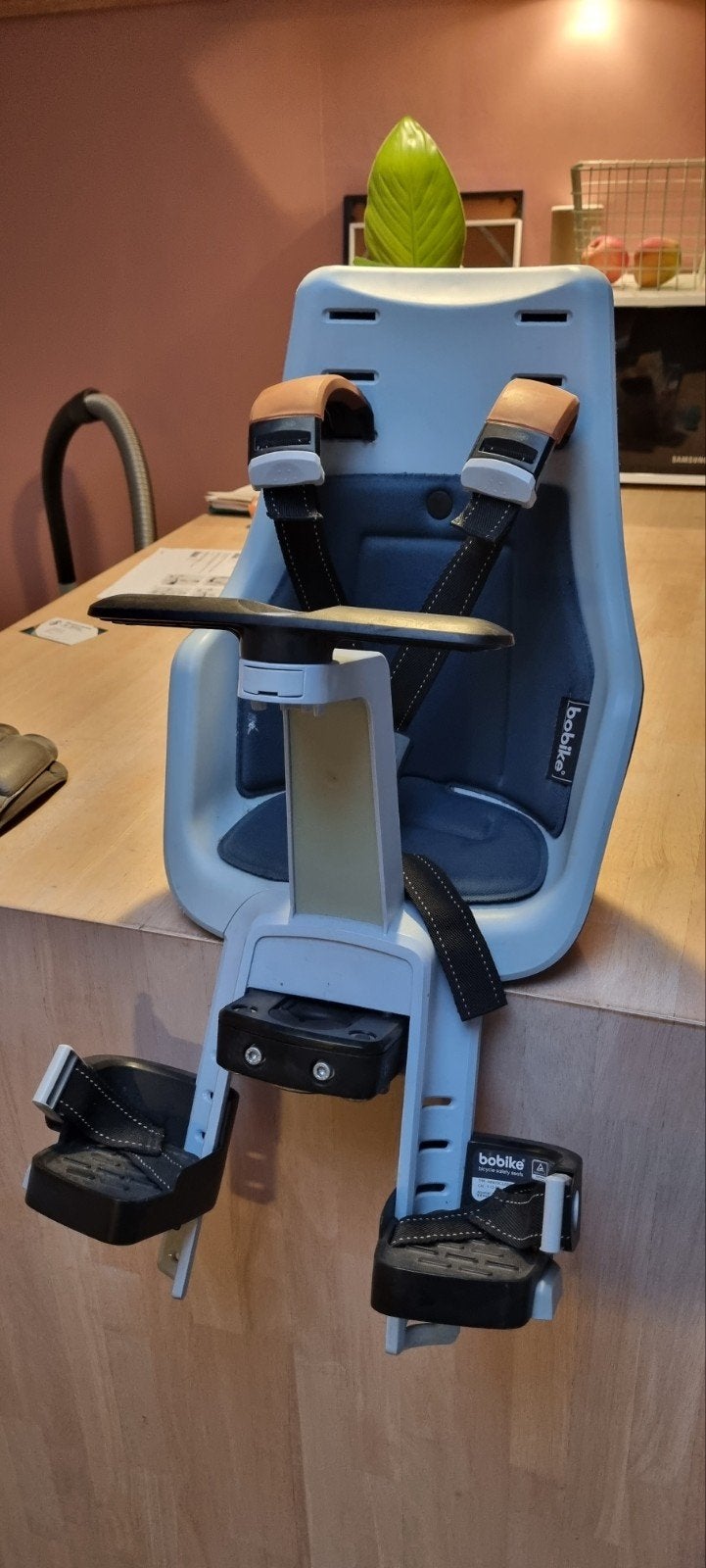 kinderzitje voor op fiets, Vélos & Vélomoteurs, Siège avant, Enlèvement ou Envoi, 0 à 18 kg, Repose-pieds