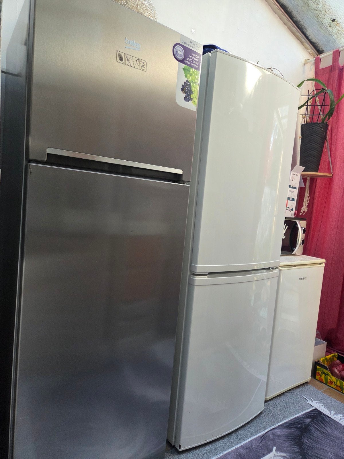 Beko & IKEA koelvriescombinaties (+ GRATIS kleine diepvries, Elektronische apparatuur, Ophalen