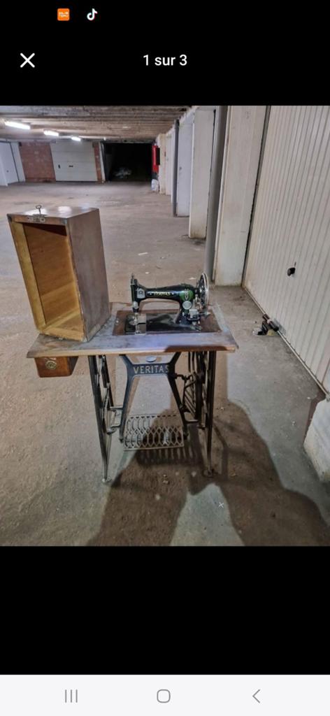 Machine à  coudre, Antiquités & Art, Enlèvement ou Envoi