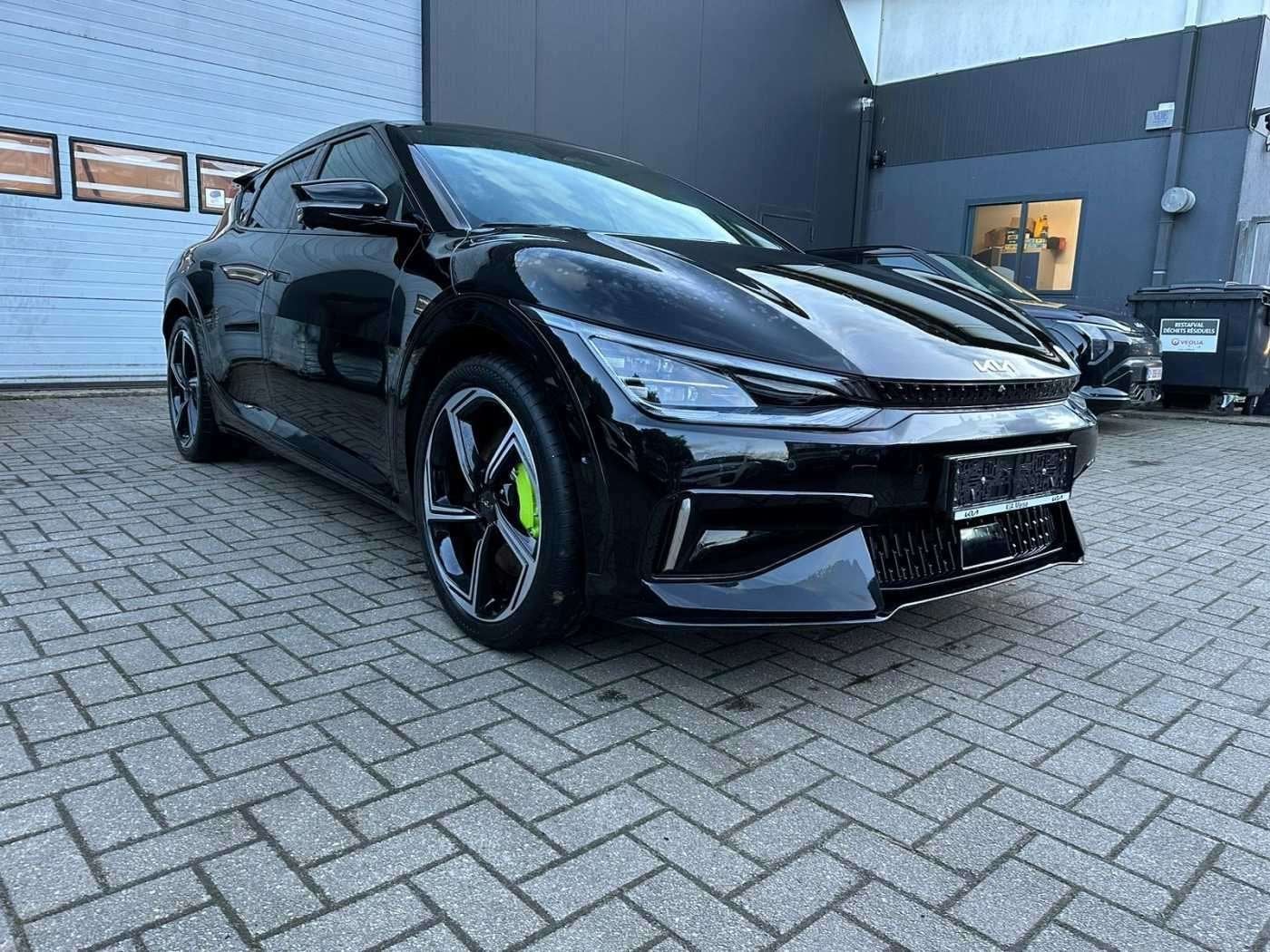 Kia Ev6 GT 77.4 kWh AWD GT (429 kW) (bj 2024, automaat), Auto's, Automaat, Gebruikt, Overige kleuren, Leder