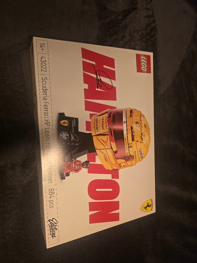 Lego f1 helm, Ophalen of Verzenden, Compleet, Lego