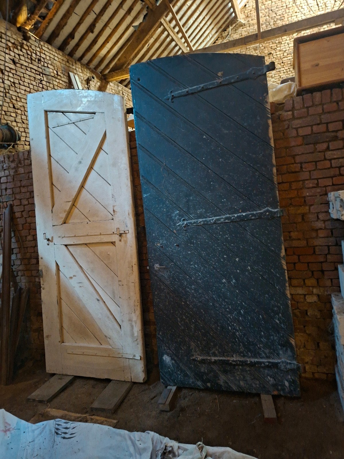 portail de ferme, Enlèvement