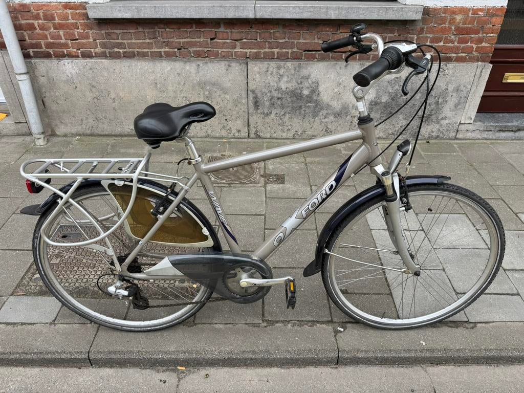 Oxford Wave Heren Fiets, Versnellingen, Zo goed als nieuw, Schijfrem, 53 tot 57 cm