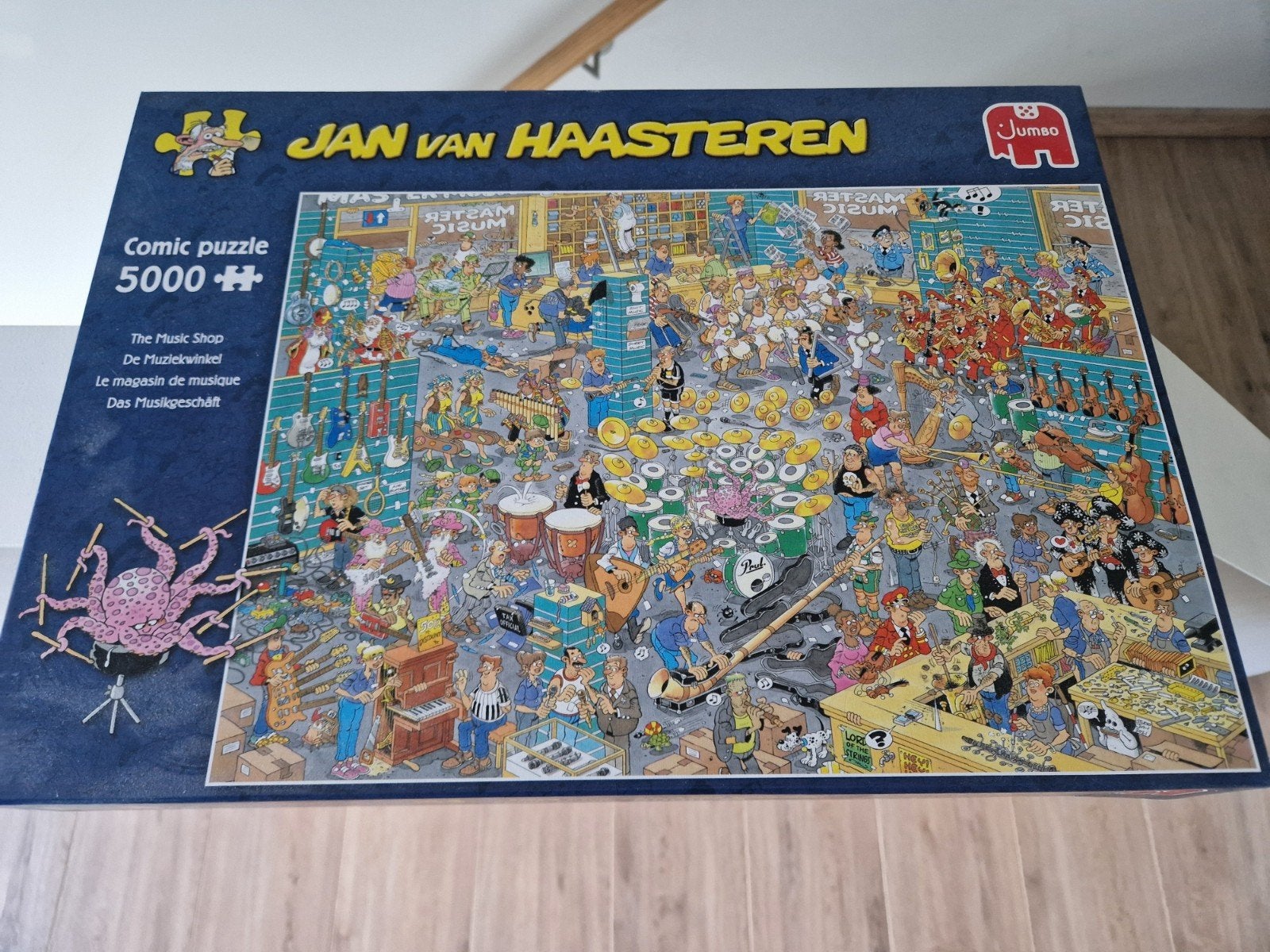 Jan van haasteren 5000st de muziekwinkel, Ophalen