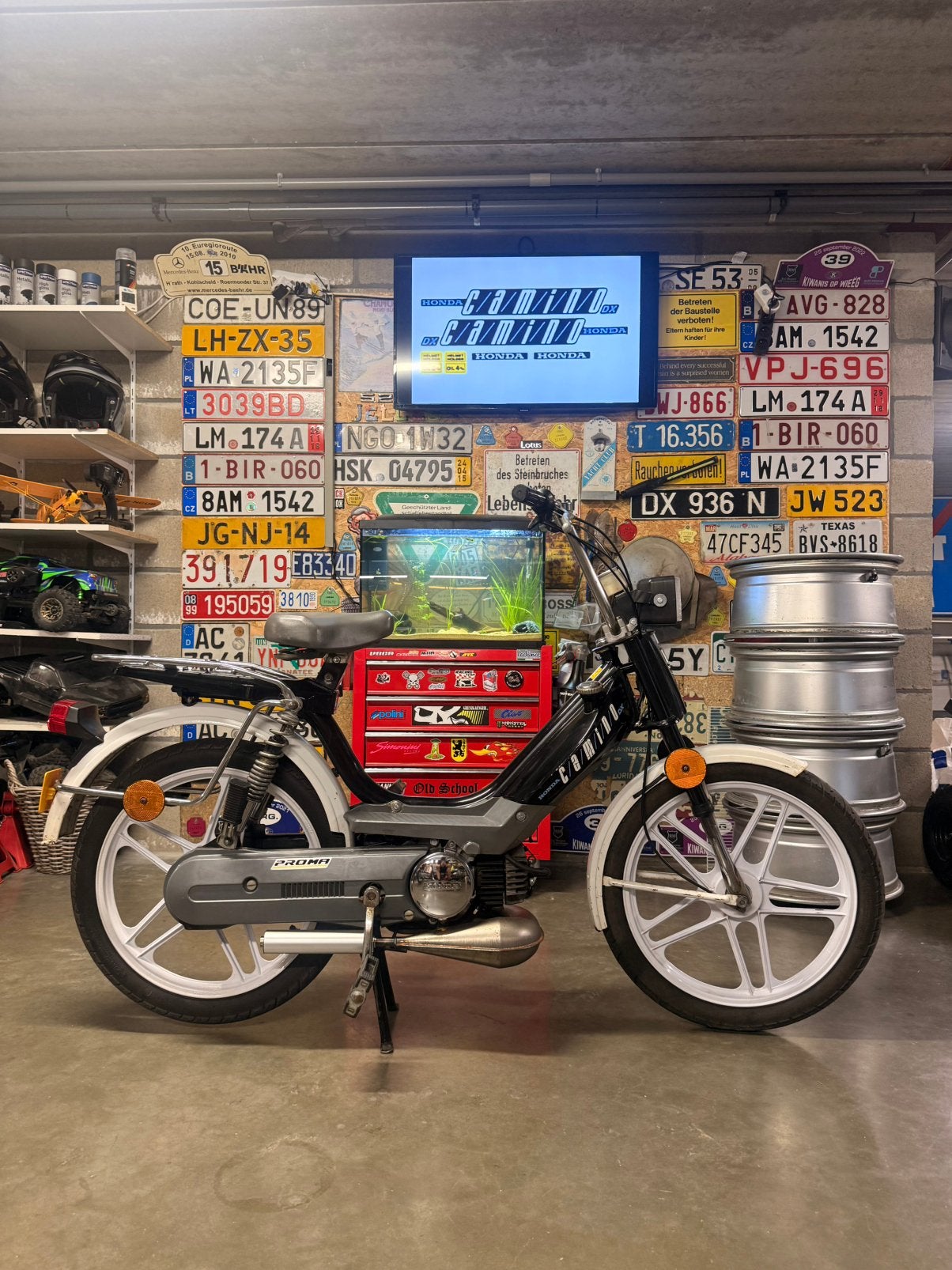 Honda camimo dx vario, 65 cc, Klasse A (25 km/u), 1 versnellingen, Ophalen