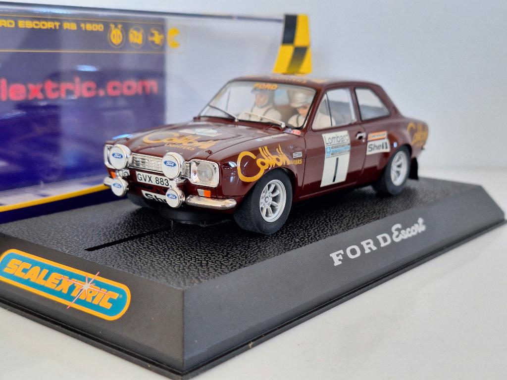 Scalextric Classic Ford Escort RS1600 Timo Makinen #1 C2757, Overige merken, Racebaan, Nieuw, Ophalen of Verzenden