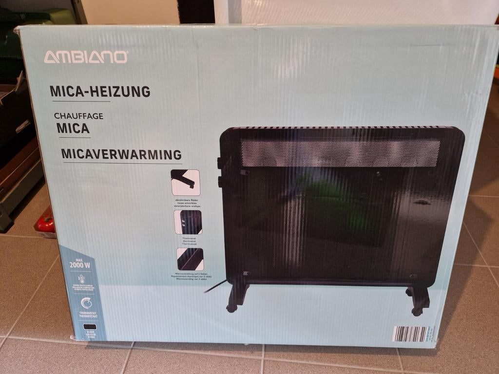 Ambiano micathermische verwarming, Elektronische apparatuur, Ophalen, Zo goed als nieuw