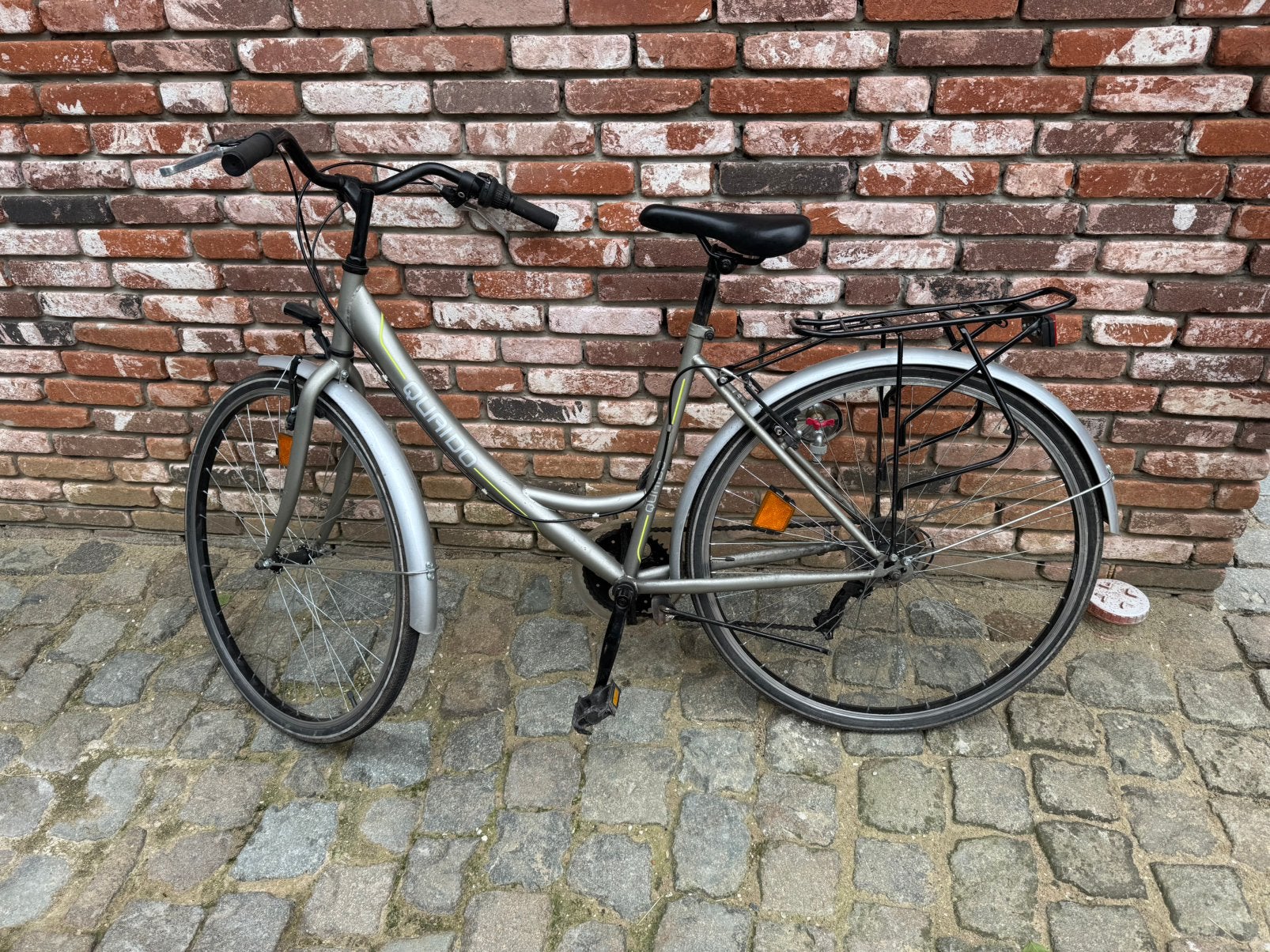 Damesfiets, Fietsen en Brommers, Velgrem, Versnellingen, Zo goed als nieuw, Ophalen