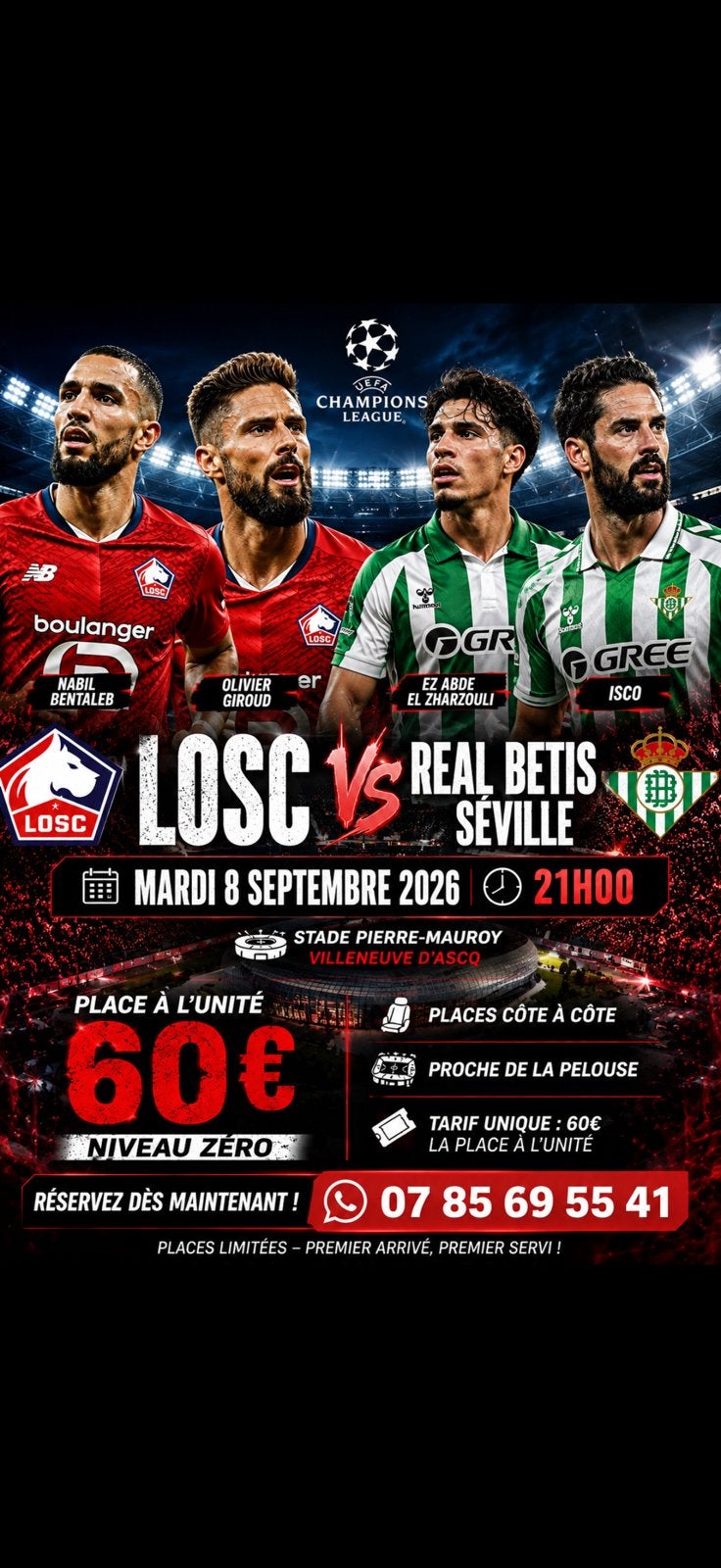 Champions League verloren- Betis Sevilla