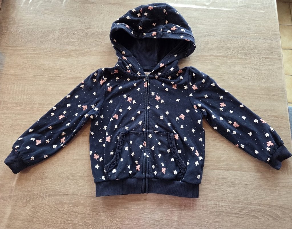 Trui met rits - maat 116, Kinderen en Baby's, Kinderkleding | Maat 116, Gebruikt, C&A, Jongen of Meisje, Trui of Vest