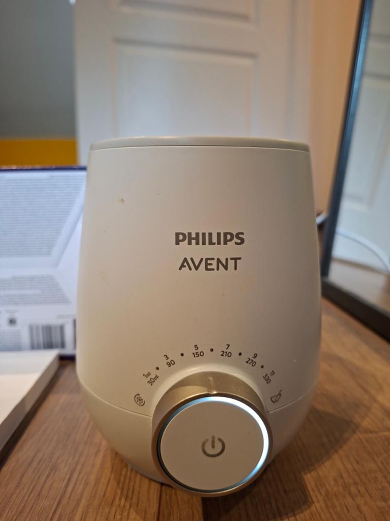Philips Avent flessenwarmer, Ophalen
