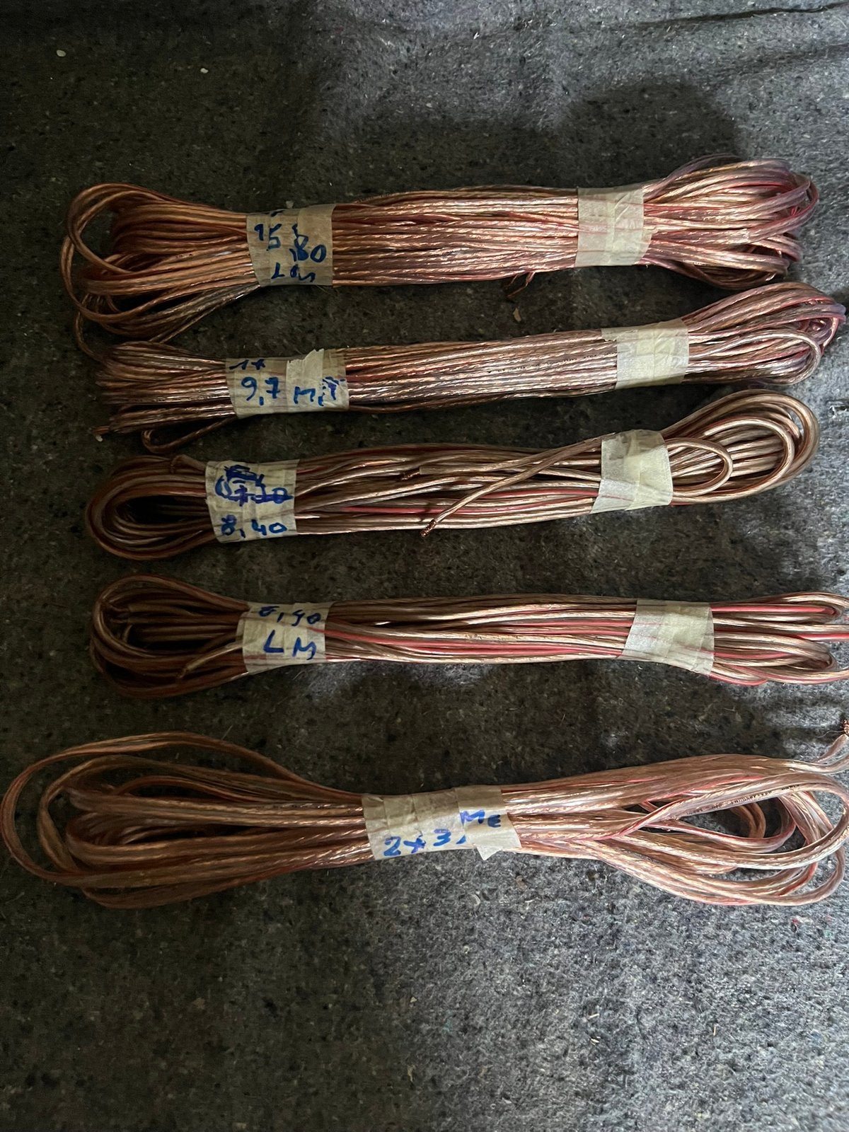 Luidsprekers kabel, Audio, Tv en Foto, Luidsprekerboxen, Ophalen, Zo goed als nieuw