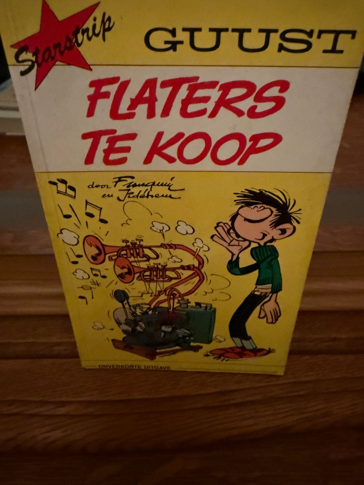 Franquin - Flaters te koop, Eén stripboek, Ophalen of Verzenden, Zo goed als nieuw, Franquin