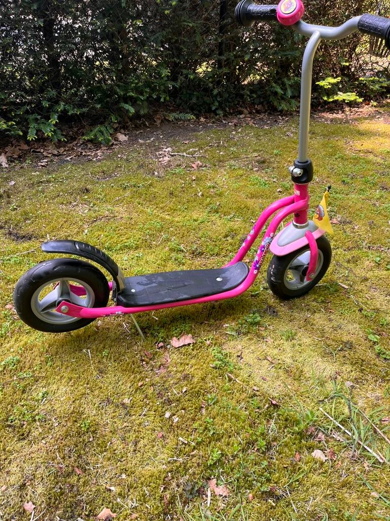 Roze Puky kinderstep voor 4+ jaar - in hoogte te verstellen, Fietsen en Brommers, Steps, Ophalen, Zo goed als nieuw