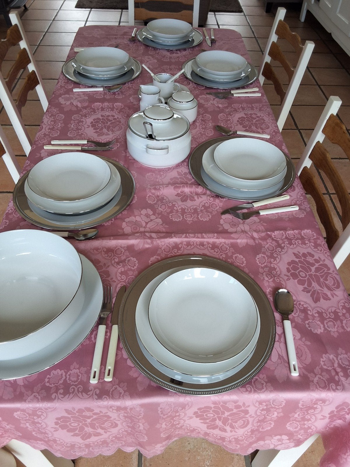 12 delig eet en koffieservies, merk bavaria porselein, Ophalen