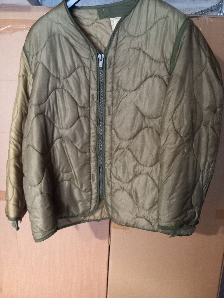 Doublure militaire US vintage – années 1970, Vêtements | Hommes, Vestes | Hiver, Enlèvement, Comme neuf, Taille 56/58 (XL), Vert