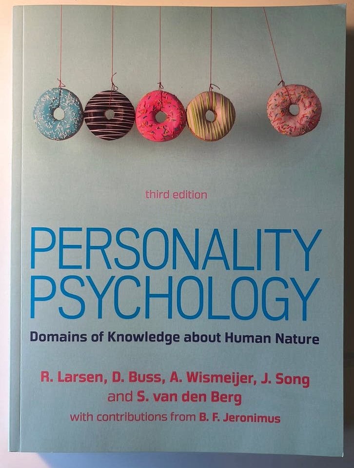 Studieboek: Personality Psychology, Boeken, Studieboeken en Cursussen, Ophalen, Nieuw, Hoger Onderwijs