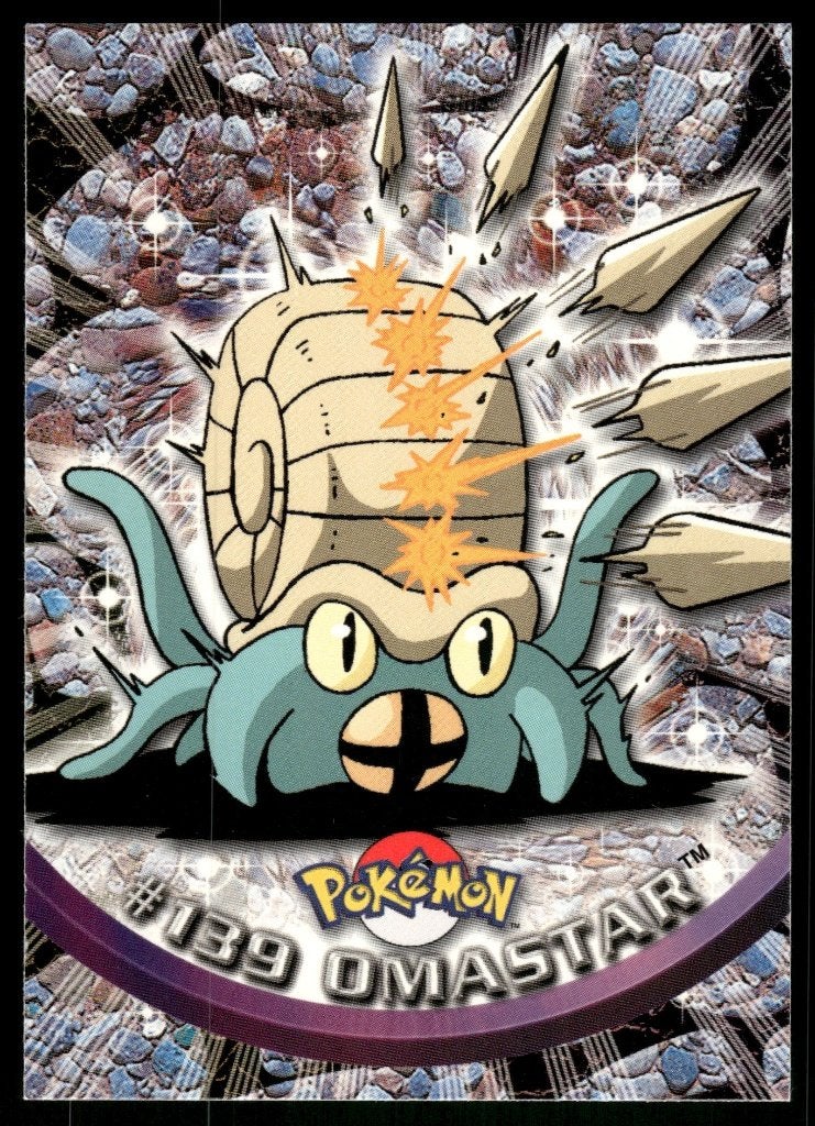 Omastar 139/144 - Topps Series 3 (Good), Hobby en Vrije tijd, Verzamelkaartspellen | Pokémon, Verzenden, Gebruikt
