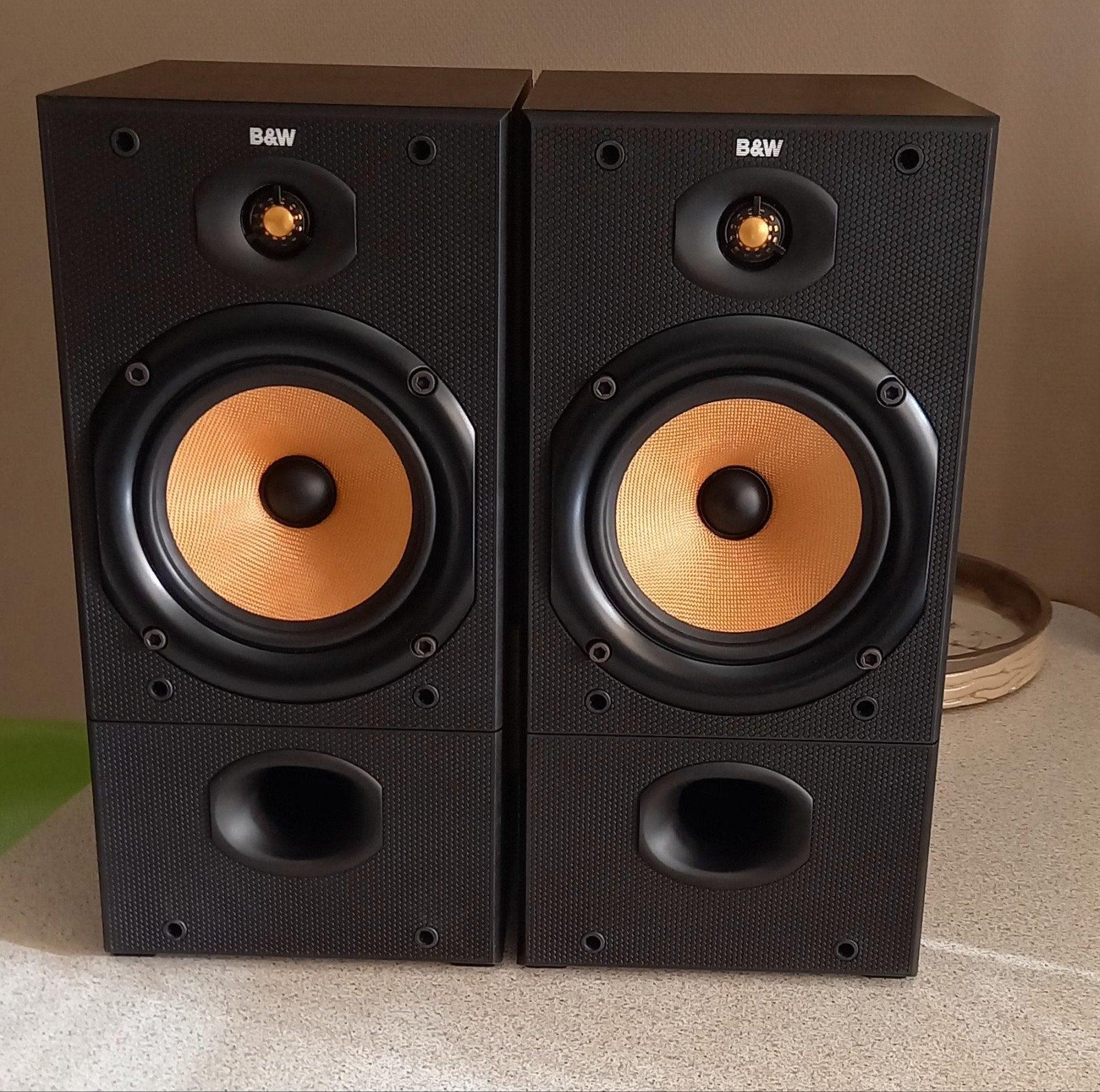 b&w dm602 luidsprekers, Audio, Tv en Foto, Ophalen, Gebruikt, 60 tot 120 watt, Bowers & Wilkins (B&W)