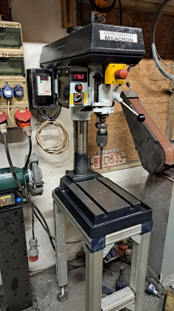 Industriele kolomboormachine boren en tappen, Ophalen, Variabele snelheid, Kolomboormachine, Gebruikt
