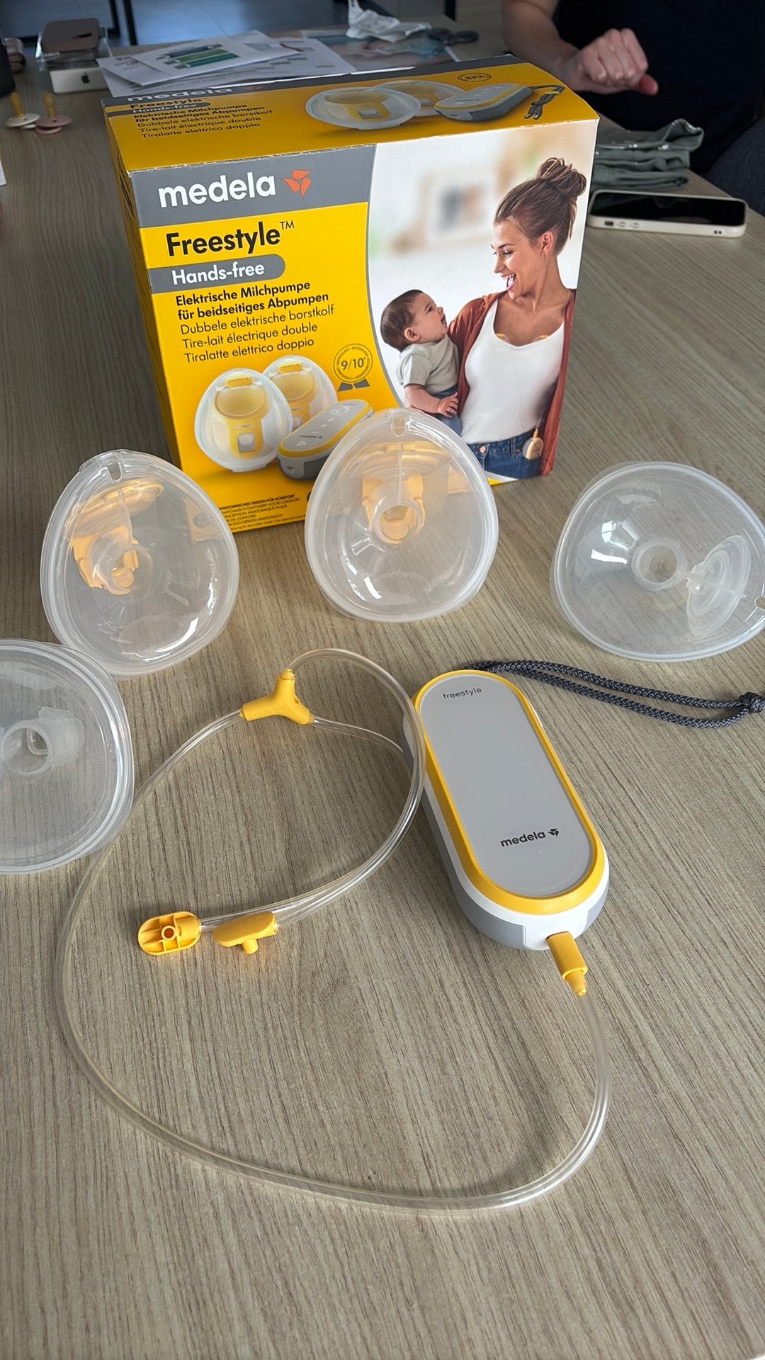 Medela freestyle, Ophalen, Zo goed als nieuw