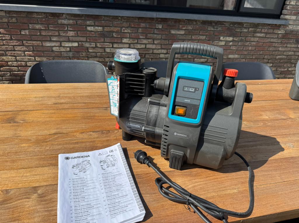 Gardena waterpomp 4000/5E, Tuin en Terras, Ophalen, Nieuw, Elektrisch, Bronpomp