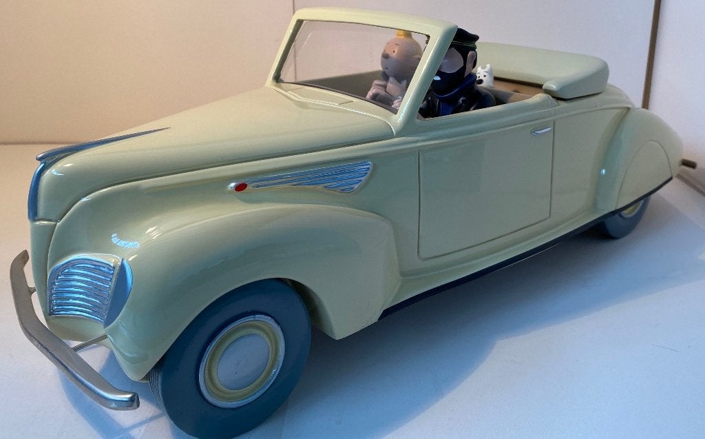 A vendre voiture du capitaine Haddock - Tintin, Ophalen of Verzenden, Gebruikt, Mens