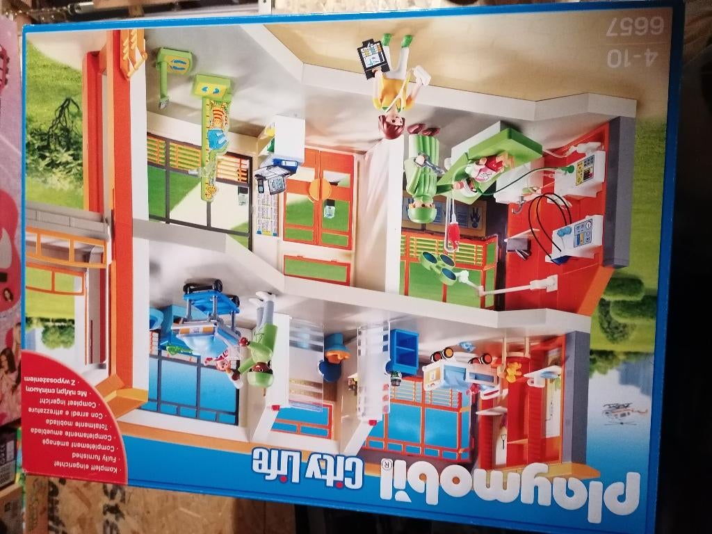 Ziekenhuis playmobil, Ophalen, Zo goed als nieuw, Complete set