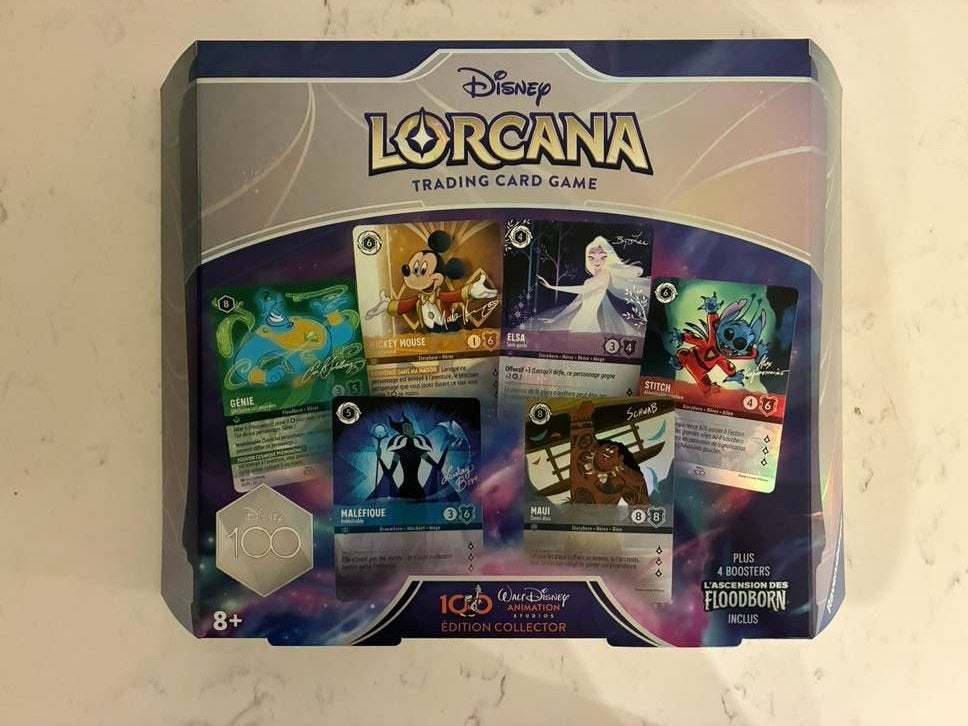 Lorcana TCG D100 FR Collectors Edition Box, Ophalen of Verzenden, Overige figuren, Nieuw, Overige typen