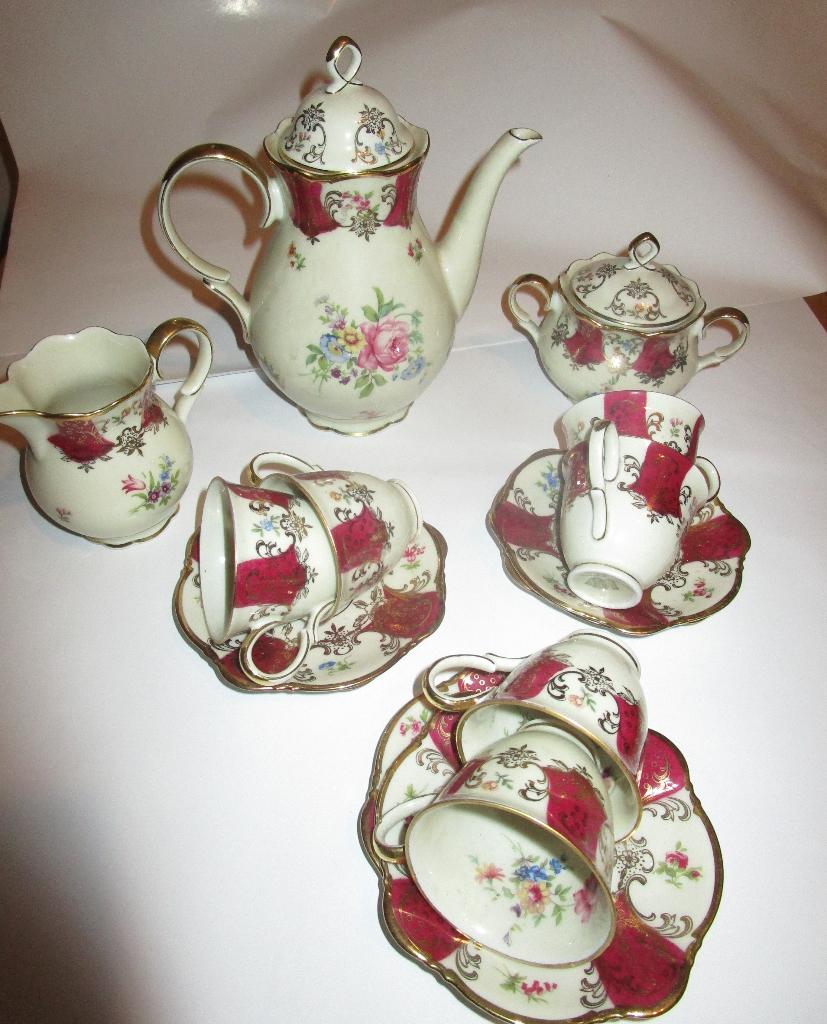 antiek servies 'Bavaria porselein Zeh Scherzer', Antiek en Kunst, Ophalen