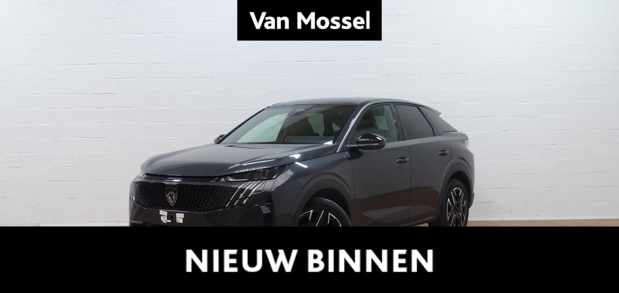 Peugeot 3008 1.2 HYBRID 145 e-DSC6 Allure, Auto's, Stof, Gebruikt, Zwart, 136 pk