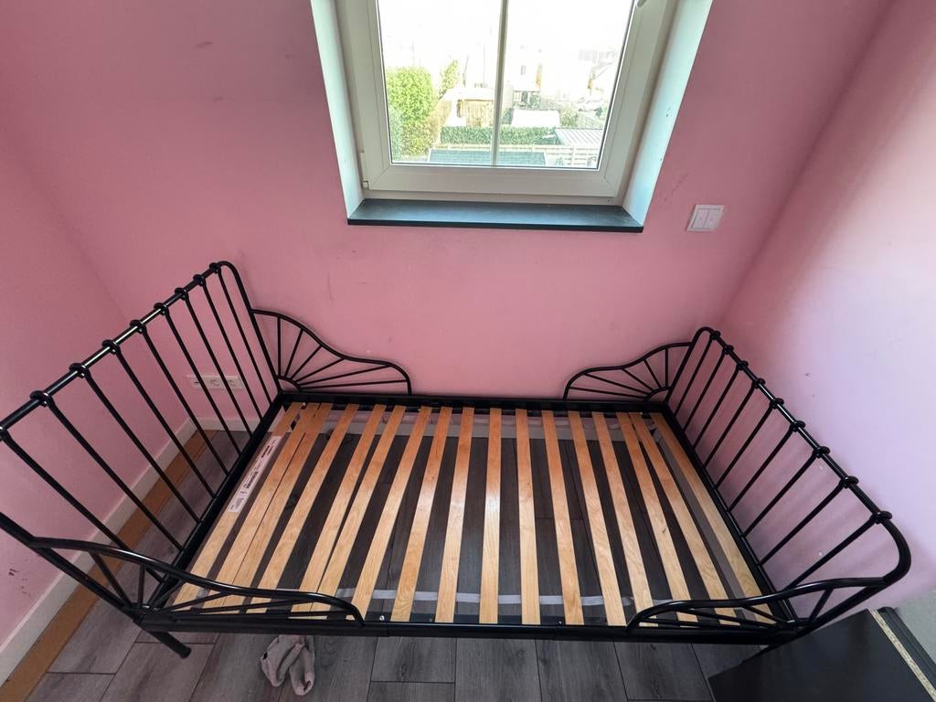 Ikea Meegroeibed, Kinderen en Baby's, Ophalen, 70 tot 85 cm, Zo goed als nieuw, Lattenbodem