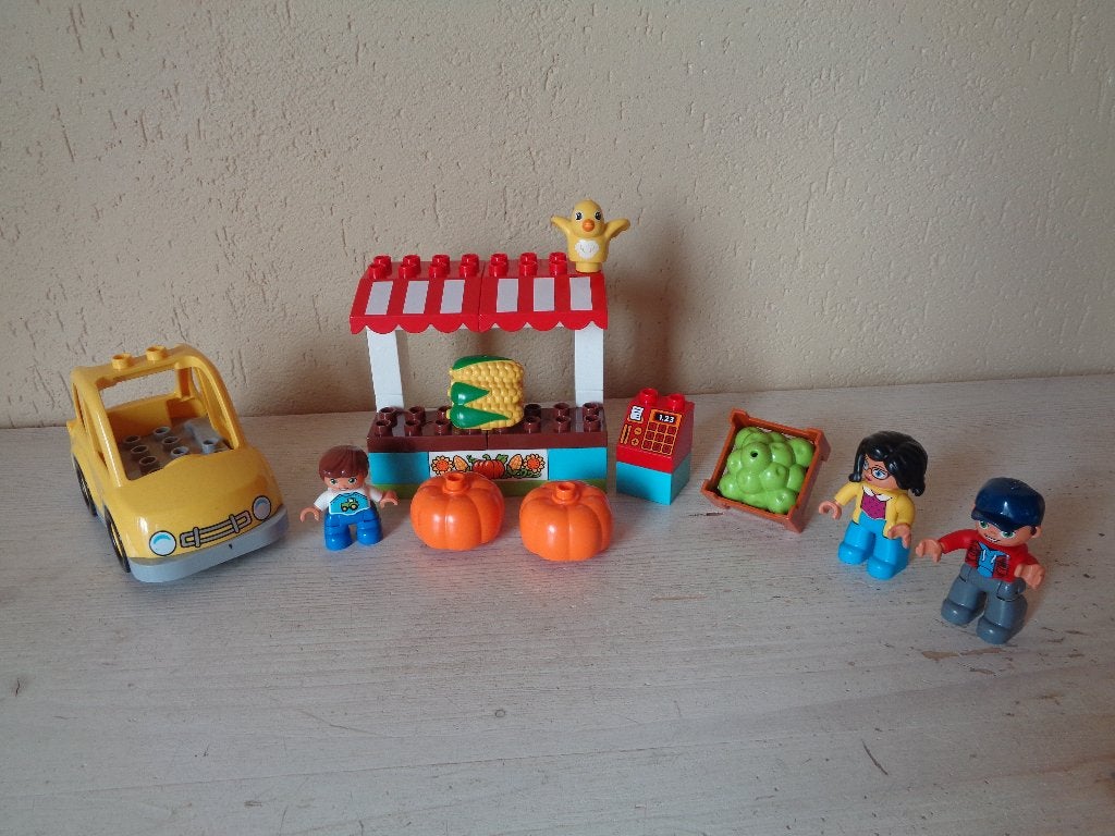 LEGO DUPLO Boerenmarkt 10867, Gebruikt, Ophalen of Verzenden, Compleet, Duplo