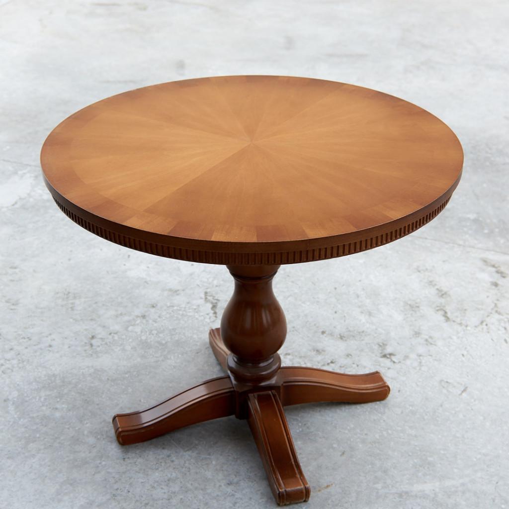 Table ronde réglable en hauteur, Maison & Meubles, 100 à 150 cm, Rond, Comme neuf, 100 à 150 cm