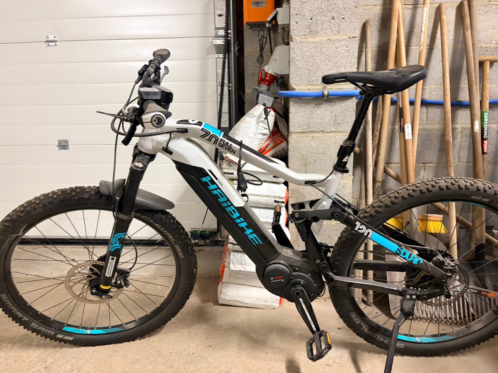 Haibike SDURO FullSeven LT 7.0 E-MTB – Bosch CX – 1.731 km, Ophalen, Zo goed als nieuw