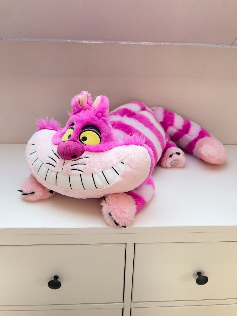 Peluche Disney Chat de Cheshire Disney Store, Enlèvement ou Envoi, Autres personnages, Utilisé, Peluche