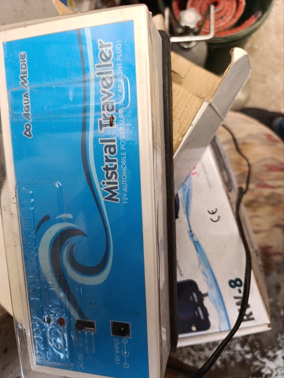 noodbatterij voor zuurstof aquarium, Ophalen