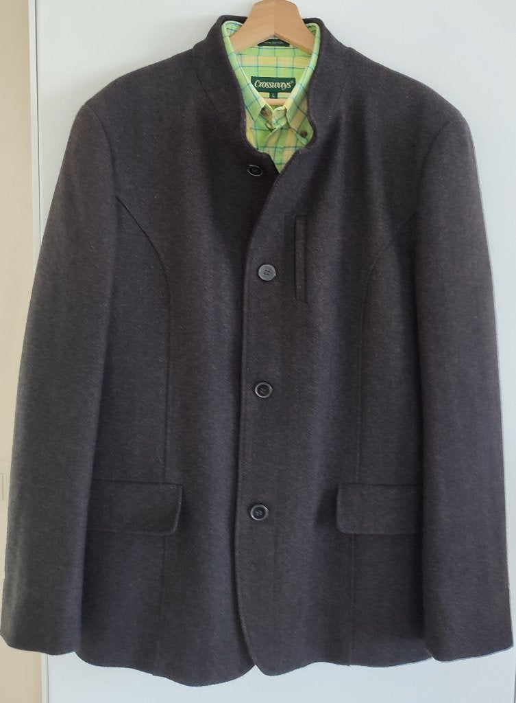Veste homme col officier, 70% laine. Taille 56. Impeccable!, Vêtements | Hommes, BRICE, Enlèvement ou Envoi, Taille 56/58 (XL)