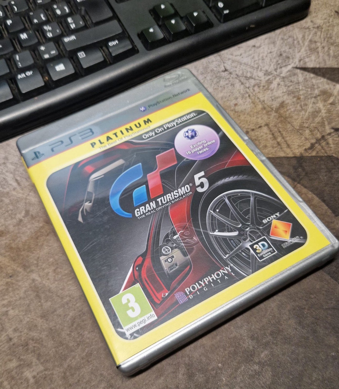 PS3 Gran Turismo 5, Games en Spelcomputers, 2 spelers, Ophalen of Verzenden, Zo goed als nieuw, Racen en Vliegen