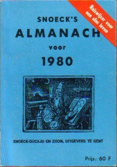 (b315) Snoeck's Almanach voor 1980, Boeken, Verzenden, Gelezen