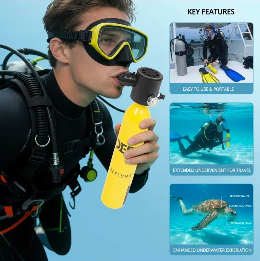 Rescue/fun air bottle, Watersport en Boten, Ophalen
