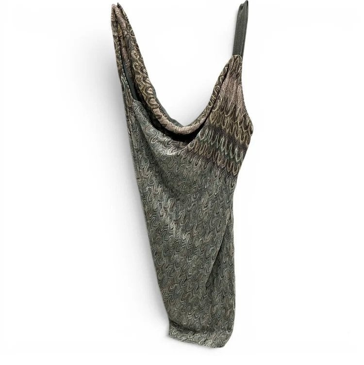Robe multicolore MISSONI Zigzag Lamé, taille 38, MADEINITALY, Neuf, Taille 38/40 (M), MISSONI, Au-dessus du genou