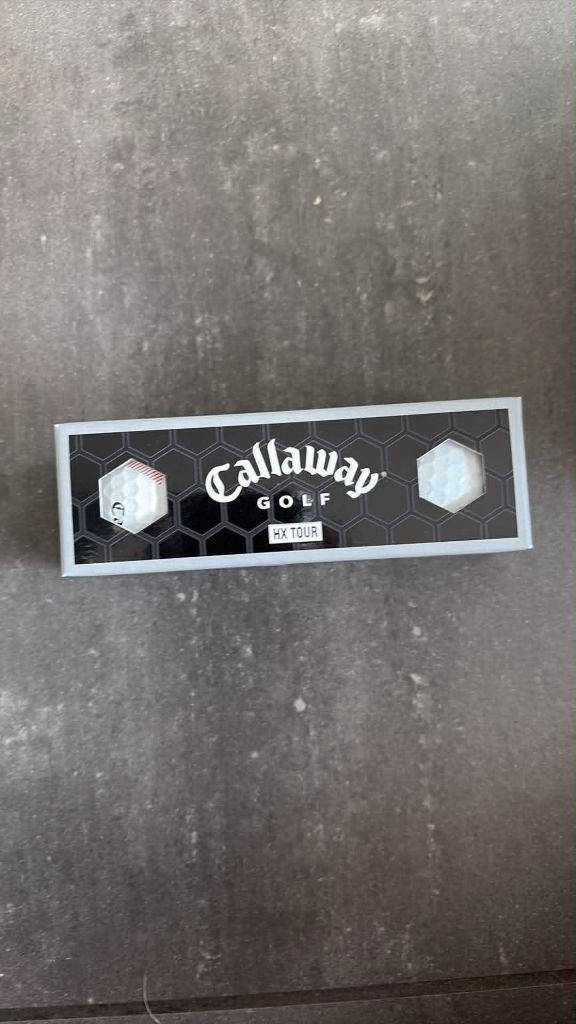Callaway HX Tour golfballen – 3 stuks – ongebruikt, Sport en Fitness, Golf, Ophalen of Verzenden, Nieuw, Bal(len), Callaway