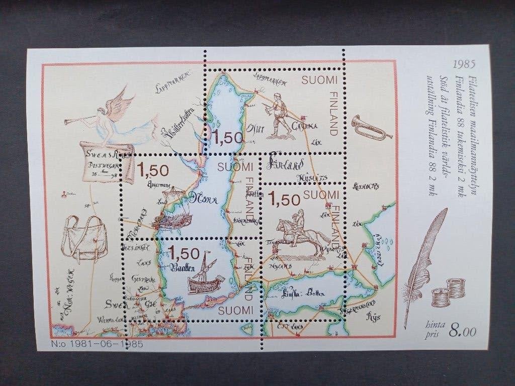 Postzegels Finland, Postzegels en Munten, Ophalen of Verzenden, Finland, Postfris
