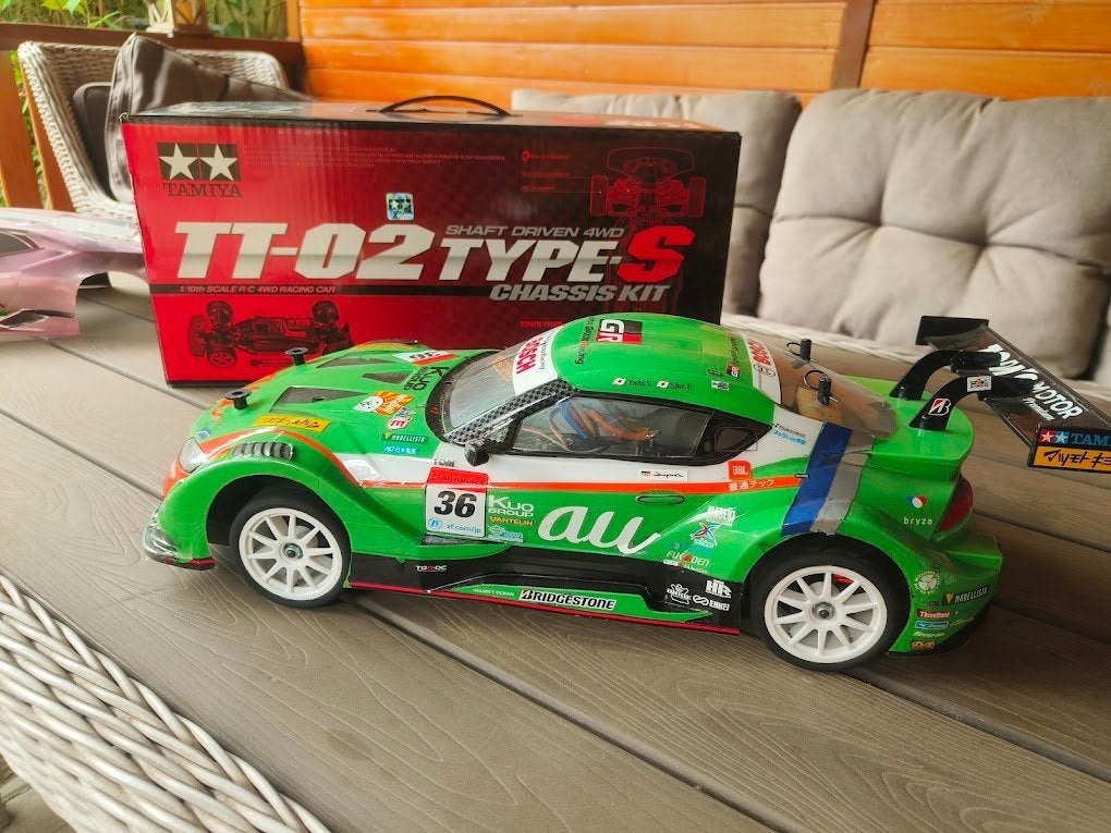 Tamiya tt02 Type S, Hobby en Vrije tijd, Gebruikt, Schaal 1:10, Auto onroad, Ophalen