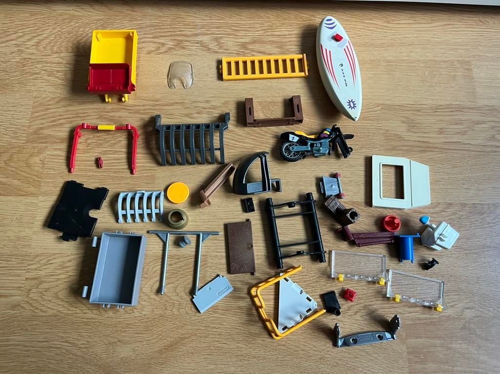 Playmobil lot onderdelen allerlei, Ophalen of Verzenden, Zo goed als nieuw, Los Playmobil