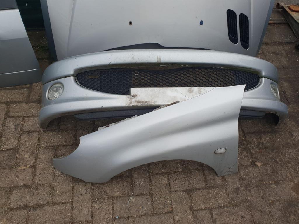 PEUGEOT 206 GTI VOORSCHERM LINKS +BUMPER  BJ 98 TOT 2008, Auto-onderdelen, Gebruikt, -, -, Ophalen of Verzenden