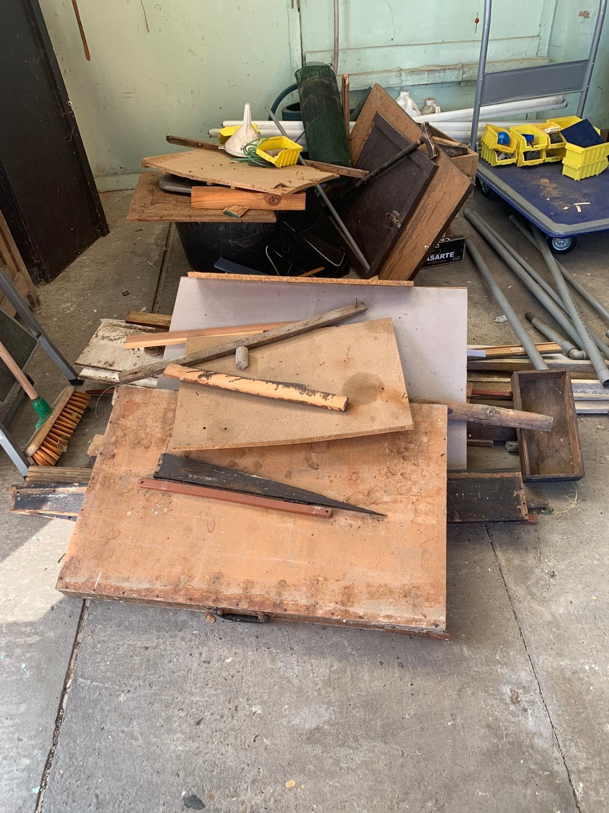 Hout voor in de stoof, Doe-het-zelf en Bouw, Hout en Planken, Ophalen, Zo goed als nieuw