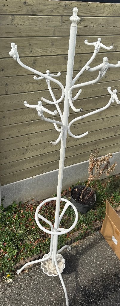 witte kapstok, Enlèvement, Utilisé, Métal, Portemanteau sur pied